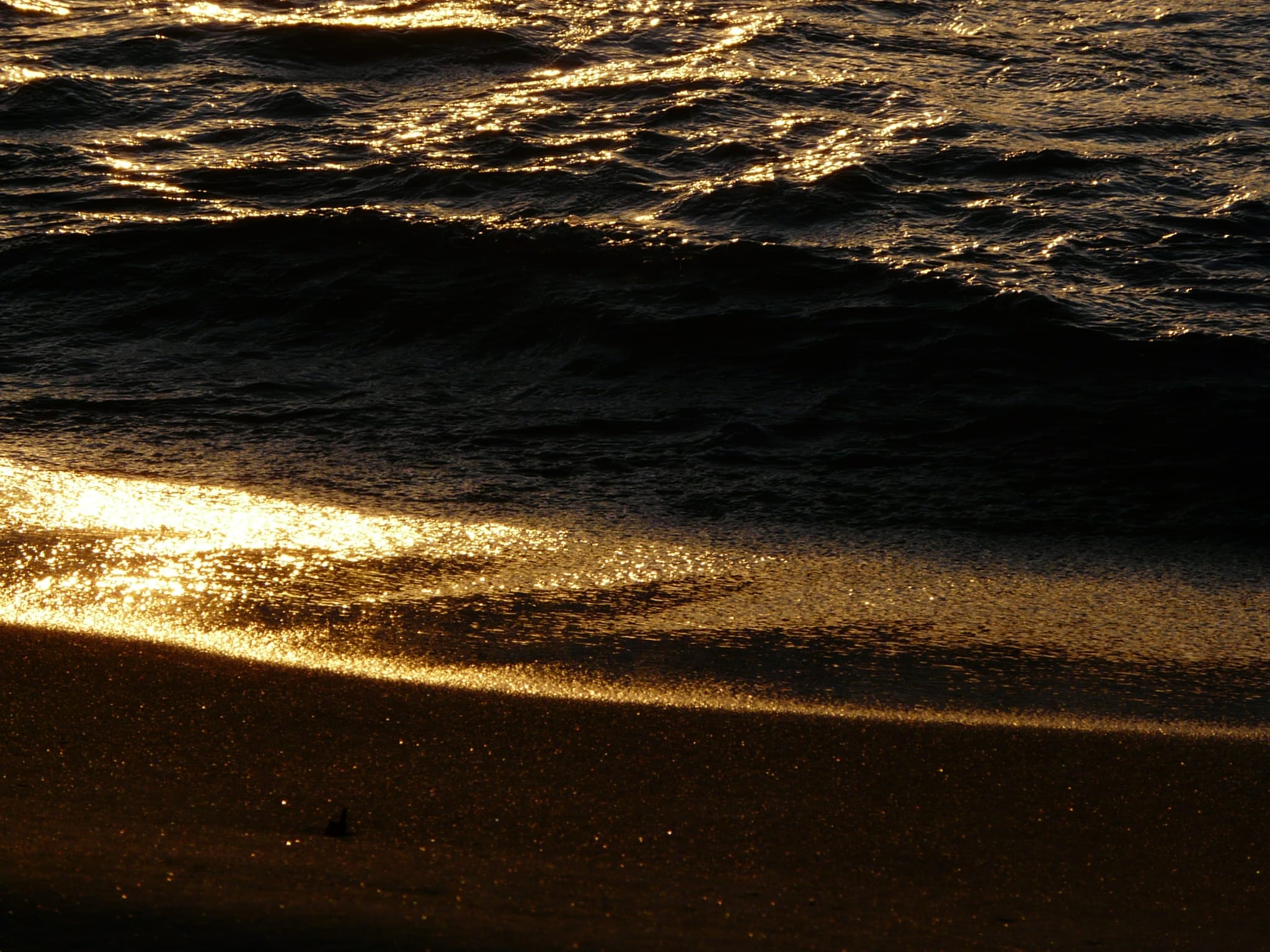 Glitzerndes Gold am Strand – Meditationen